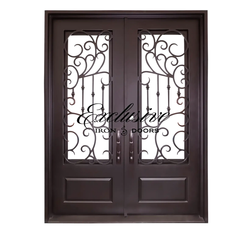 Roxane Double Square Iron Door