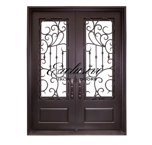Roxane Double Square Iron Door