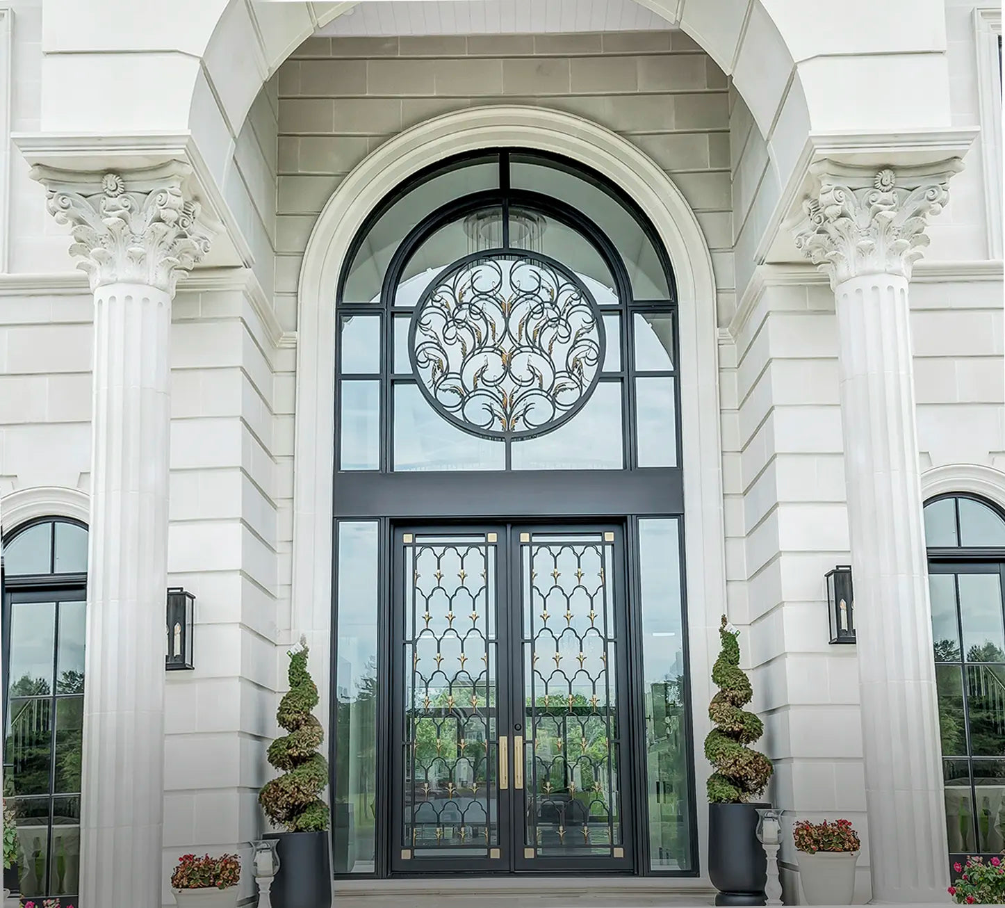 Wrought Iron Doors