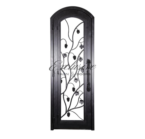 Vence Single Eyebrow Wine Cellar Iron Door