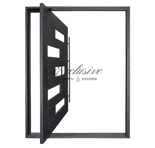 Grant Solid Pivot Iron Door