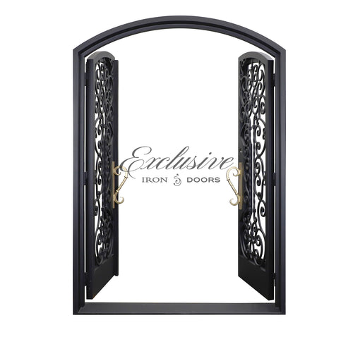 Orchard Double Eyebrow Iron Door