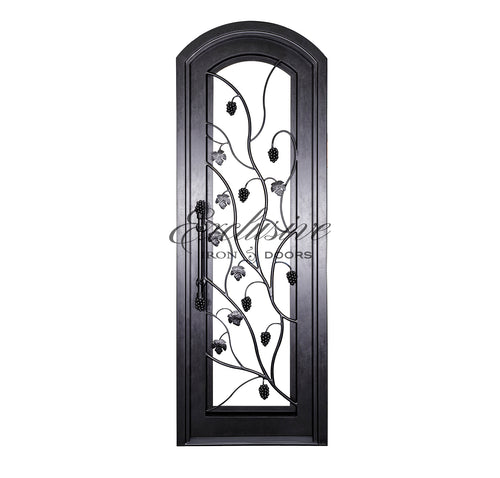 Vence Single Eyebrow Wine Cellar Iron Door
