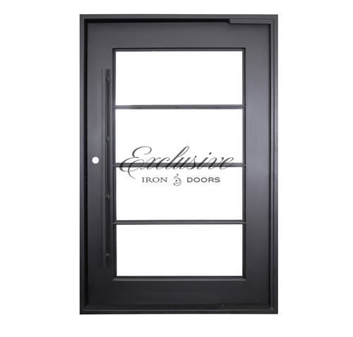 Kearney Pivot Slim Iron Door