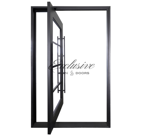 Kearney Pivot Slim Iron Door