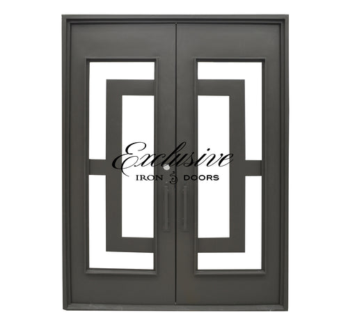 Stillwell Double Square Iron Door
