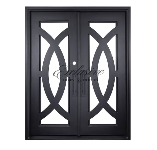 Tarpey Double Square Iron Door