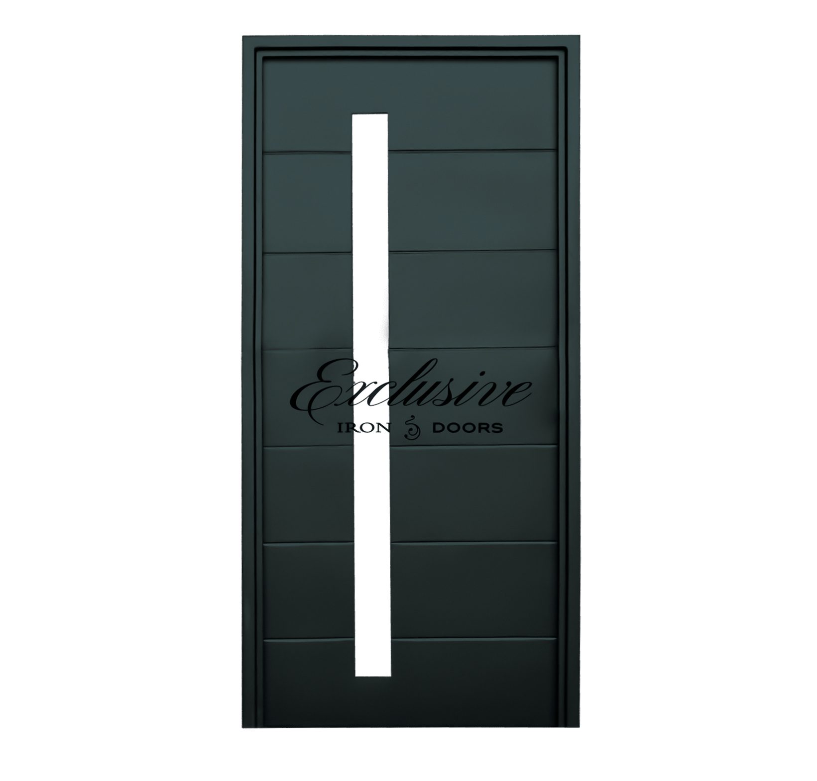 Custom Lisette Square Single Iron Door