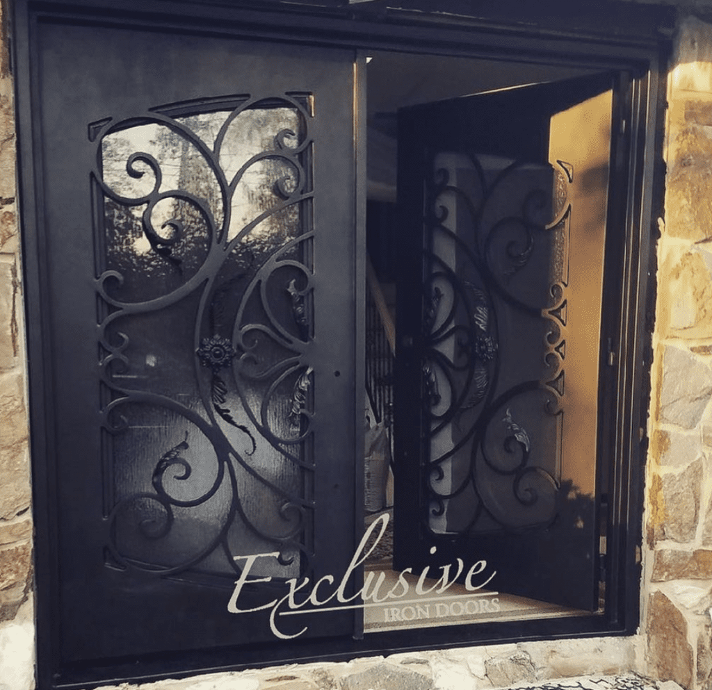 Forest Double Iron Door | Exclusive Iron Doors