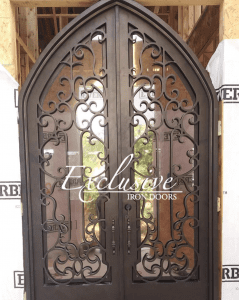 Gothic-Style-Custom-Iron-Door