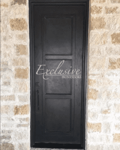 Wrought Iron Traditional Door