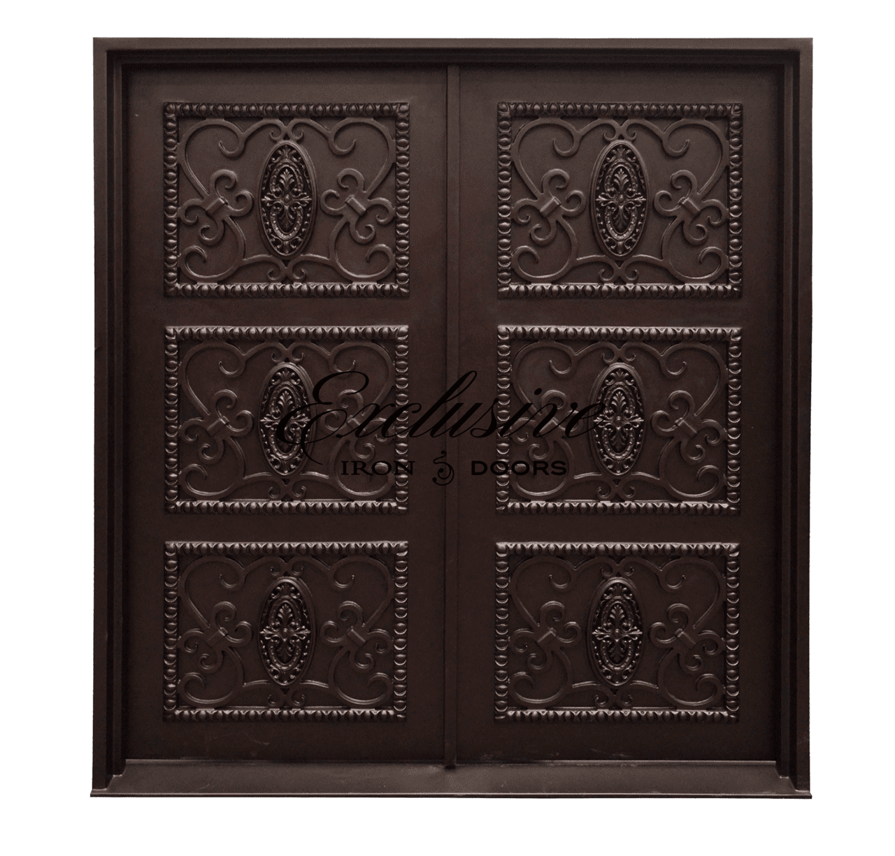 Monticello Double Iron Door | Exclusive Iron Doors