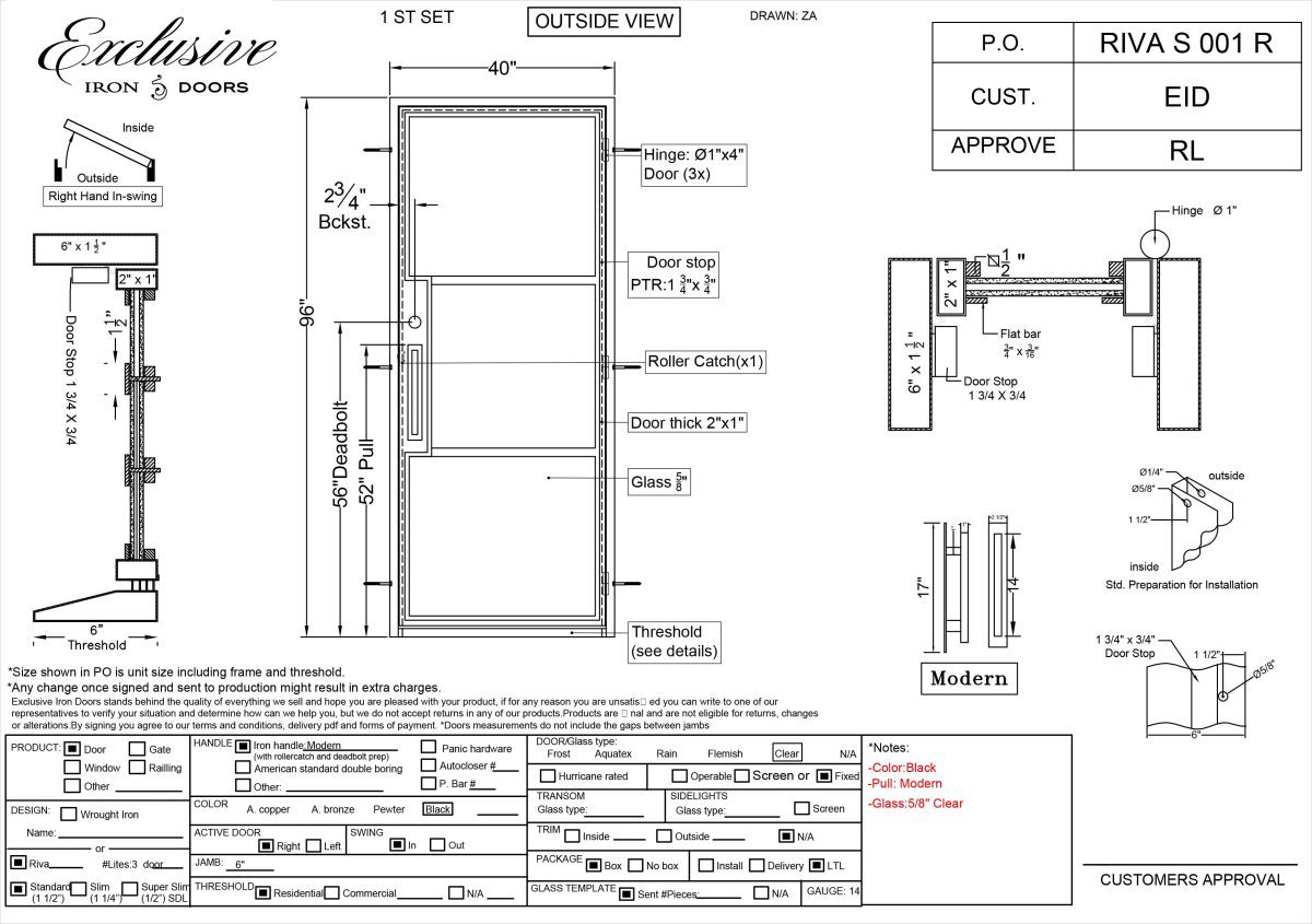 Stock Doors | Exclusive Iron Doors