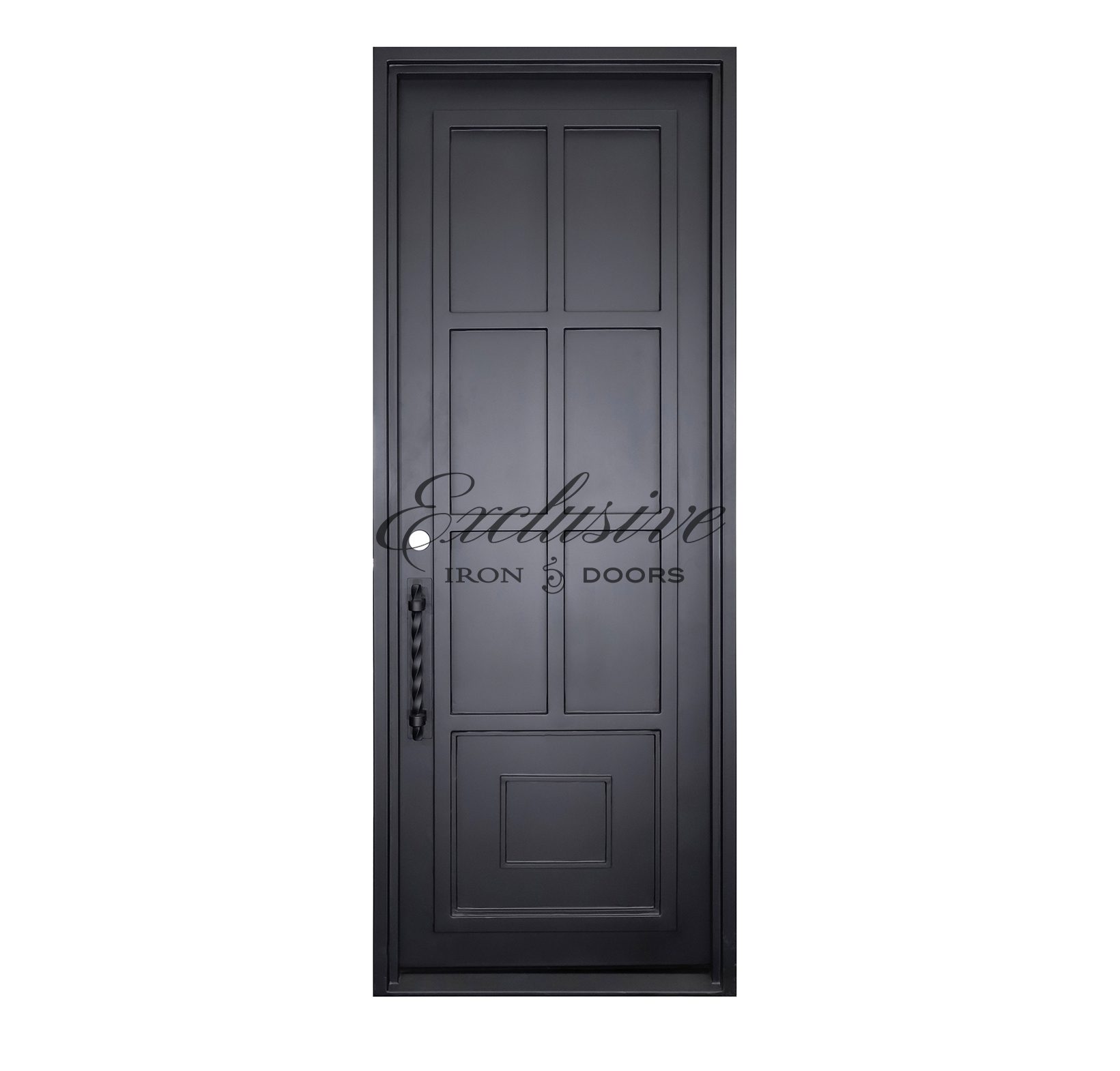 Solid Eleanor Custom Single Iron Door