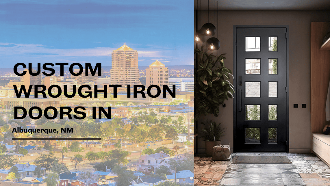 Custom Wrought Iron Doors in Albuquerque