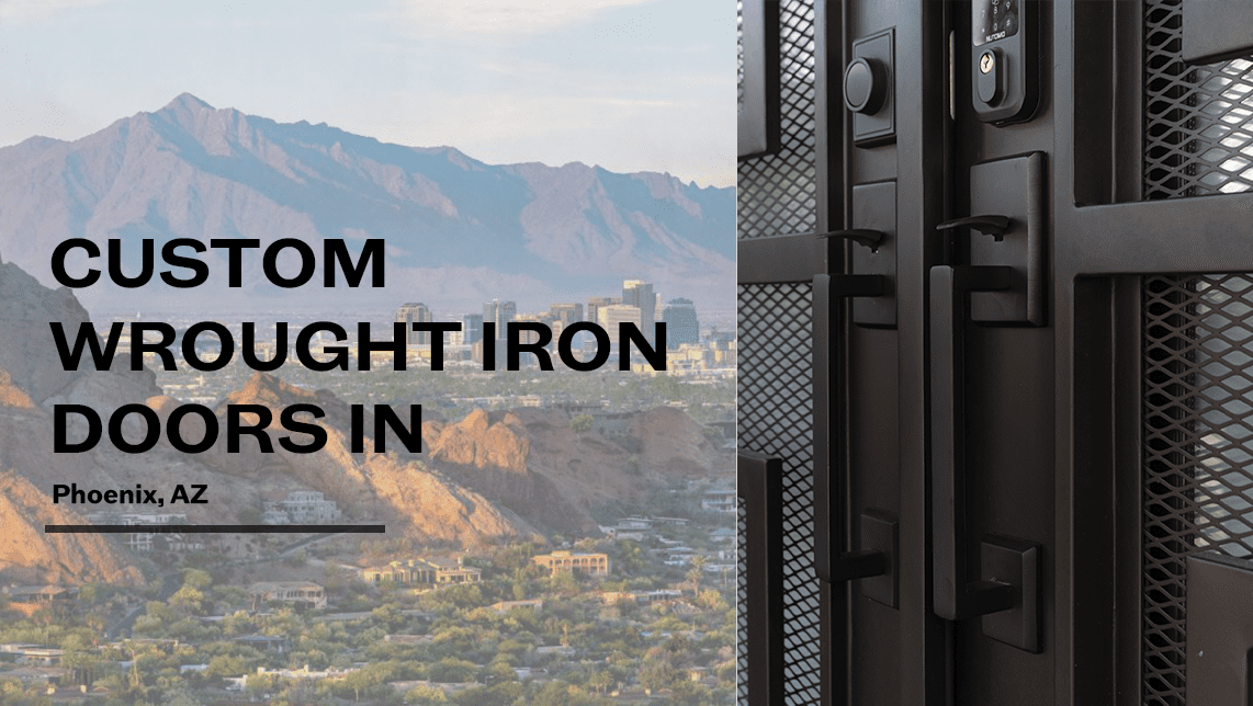 Wrought iron doors in phoenix arizona