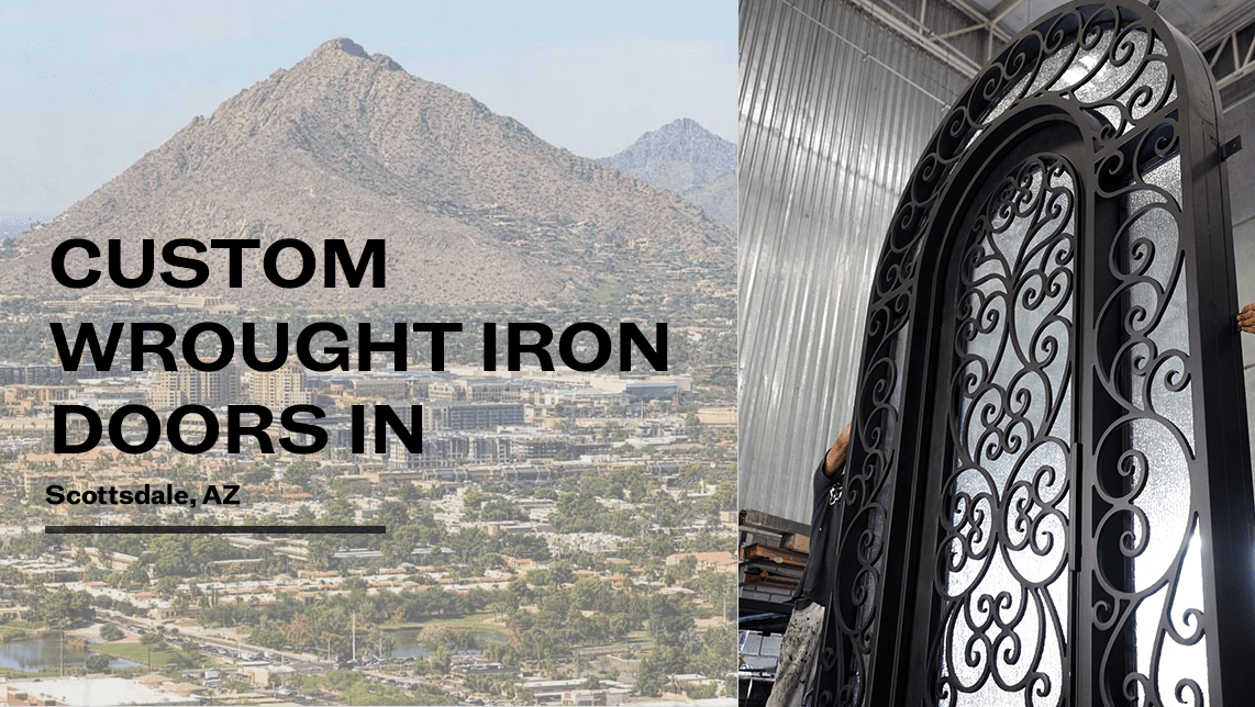 Wrought iron doors in scottsdale arizona